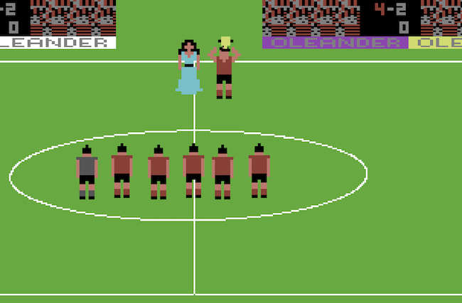 c64 International soccer game